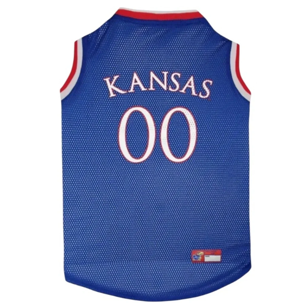 Kansas Jayhawks KU dog shirt L